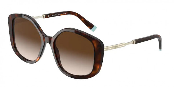 Tiffany & Co. TF4192 Sunglasses, 80023B HAVANA BROWN GRADIENT (TORTOISE)