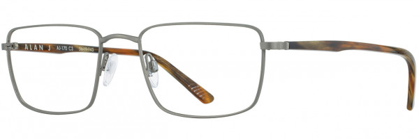 Alan J Alan J 170 Eyeglasses, 3 - Graphite / Rust