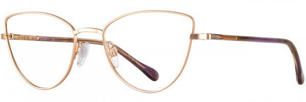 Alan J Alan J 510 Eyeglasses, 3 - Rose Gold / Lilac Haze