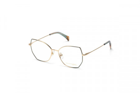 William Morris ELLA Eyeglasses, GREEN/GOLD (C2)