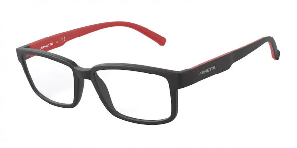 Arnette AN7175 BIXIGA Eyeglasses, 2580 BIXIGA MATTE BLACK (BLACK)