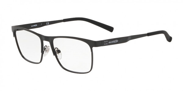 Arnette AN6121 HACKNEY Eyeglasses, 501 HACKNEY MATTE BLACK (BLACK)