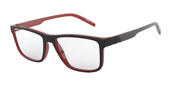 Arnette AN7183 KRYPTO Eyeglasses, 2718 KRYPTO TOP SHINY GREY ON RED (GREY)