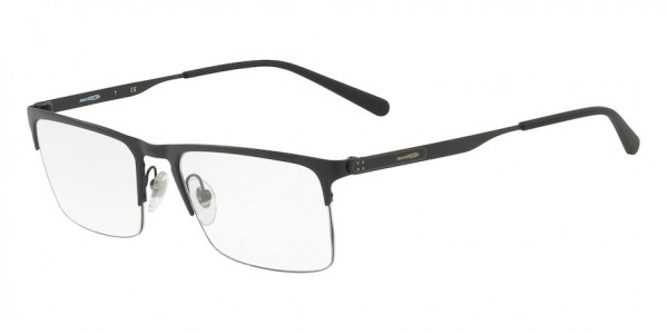 Arnette AN6118 TAIL Eyeglasses, 696 TAIL MATTE BLACK (BLACK)