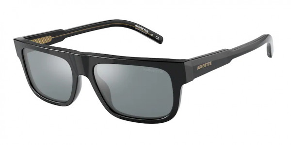 Arnette AN4278 GOTHBOY Sunglasses, 12006G GOTHBOY BLACK GREY MIRROR BLAC (BLACK)