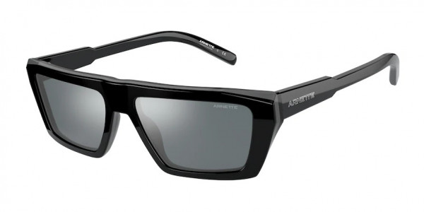 Arnette AN4281 WOOBAT Sunglasses, 12116G WOOBAT BLACK/GREY/BLACK GREY B (GREY)