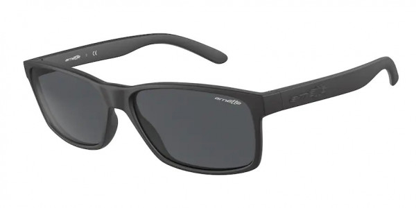 Arnette AN4185 SLICKSTER Sunglasses, 447/87 RUBBER BLACK (BLACK)