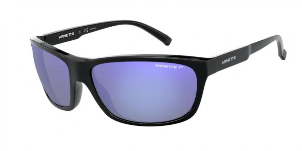 Arnette AN4263 EL CARMEN Sunglasses, 41/22 EL CARMEN SHINY BLACK POLAR DA (BLACK)