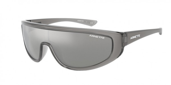 Arnette AN4264 CLAYFACE Sunglasses, 25906G CLAYFACE SHINY TRANSPARENT GRE (GREY)