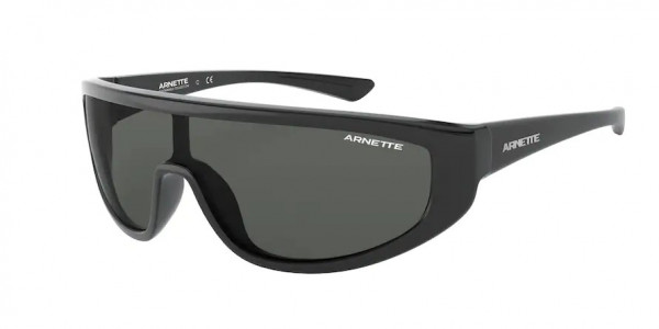 Arnette AN4264 CLAYFACE Sunglasses, 41/87 CLAYFACE SHINY BLACK DARK GREY (BLACK)