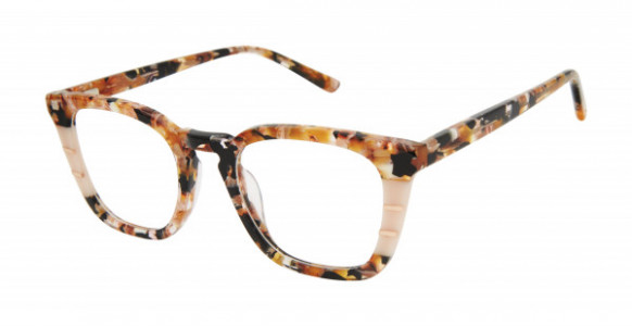 L.A.M.B. LA094 Eyeglasses, Multicolor Blush/Black (MUL)