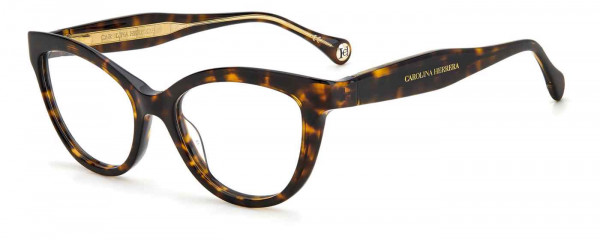 Carolina Herrera CH 0017 Eyeglasses, 0086 HAVANA