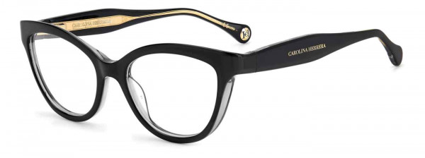 Carolina Herrera CH 0017 Eyeglasses, 008A BLACK GREY