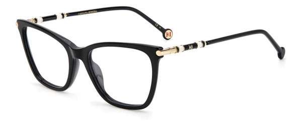 Carolina Herrera CH 0028 Eyeglasses, 0807 BLACK