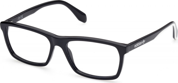 adidas Originals OR5021 Eyeglasses, 001 - Shiny Black / Black/Monocolor