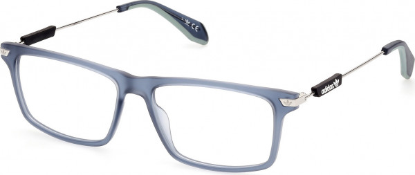 adidas Originals OR5032 Eyeglasses, 091 - Matte Blue / Shiny Light Ruthenium