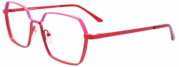 Paradox P5086 Eyeglasses, 035 - Pink & Red / Red