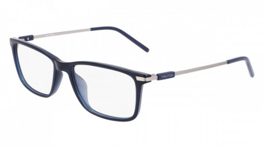 Nautica N8170 Eyeglasses, (410) CRYSTAL NAVY