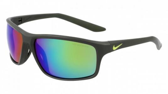 Nike NIKE ADRENALINE 22 M DV2155 Sunglasses, (355) MATTE SEQUOIA/GREEN MIRROR