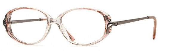 Calligraphy Bradstreet Eyeglasses, Rose/Pink