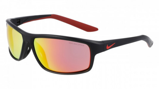 Nike NIKE RABID 22 M DV2153 Sunglasses, (010) MATTE BLACK/RED MIRROR