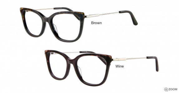 Karen Kane Loquat Eyeglasses, Brown
