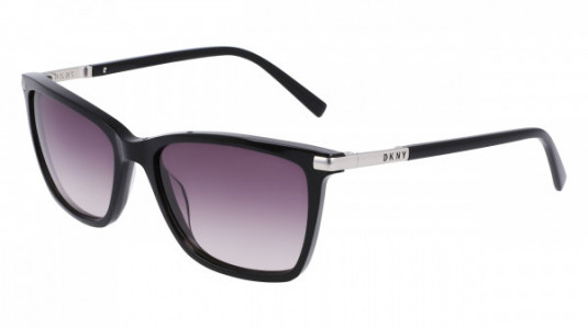 DKNY DK539S Sunglasses, (001) BLACK