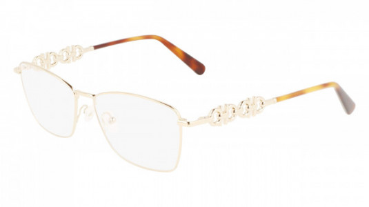 Ferragamo SF2218 Eyeglasses, (710) GOLD