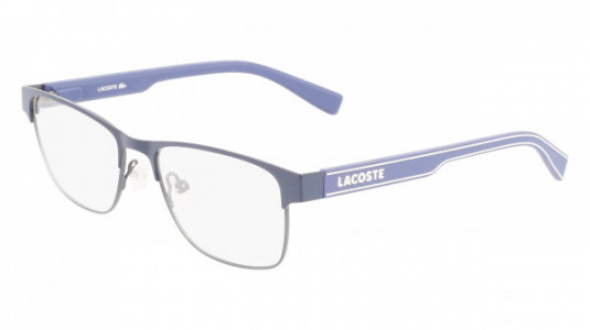 Lacoste L3111 Eyeglasses, (424) MATTE BLUE