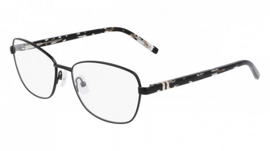 Marchon M-4021 Eyeglasses, (002) SATIN BLACK
