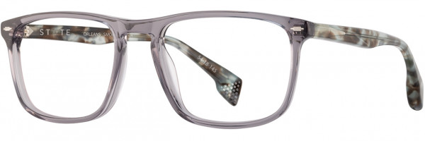 STATE Optical Co Orleans Eyeglasses, 2 - Smoke Glacier Tortoise