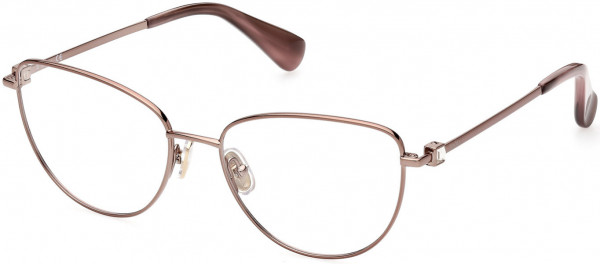 Max Mara MM5047 Eyeglasses, 034 - Shiny Light Bronze