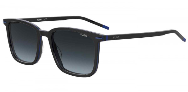 HUGO HG 1168/S Sunglasses, 0D51 BLACK BLUE