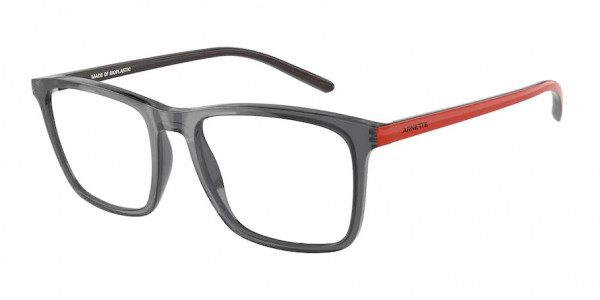 Arnette AN7209 FROGFACE Eyeglasses, 2800 FROGFACE TRANSPARENT GRAY (GREY)