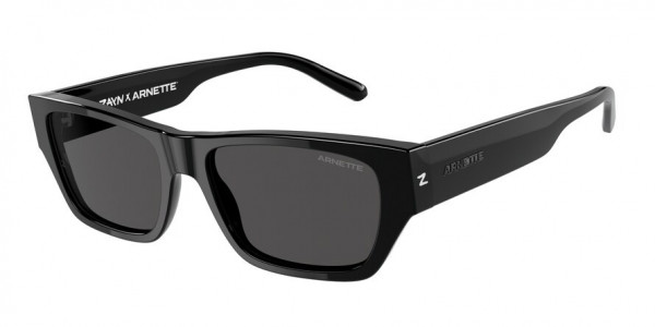 Arnette AN4295 AGENT Z Sunglasses, 121487 AGENT Z BLACK DARK GREY (BLACK)