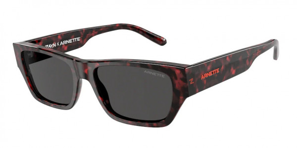 Arnette AN4295 AGENT Z Sunglasses, 122787 AGENT Z HAVANA RED-BLACK DARK (BLACK)