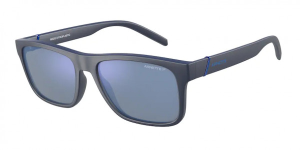 Arnette AN4298 BANDRA Sunglasses, 275922 BANDRA MATTE NAVY BLUE DARK GR (BLUE)
