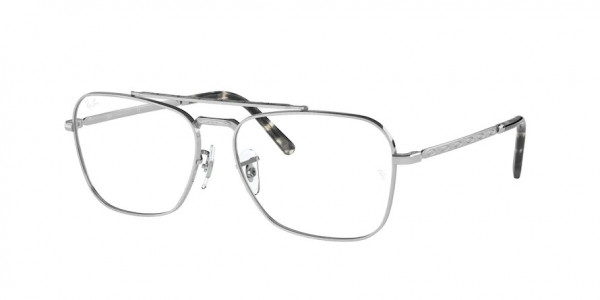 Ray-Ban Optical RX3636V NEW CARAVAN Eyeglasses, 2501 NEW CARAVAN SILVER (SILVER)