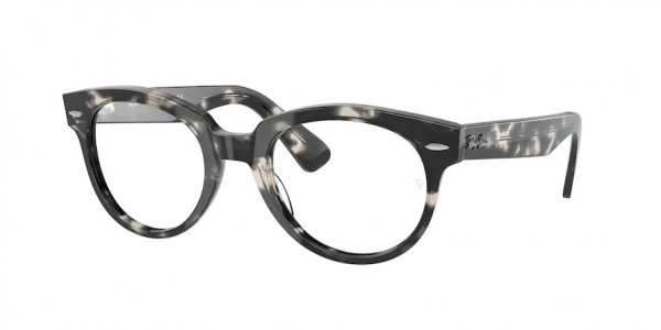Ray-Ban Optical RX2199V Eyeglasses, 8117 GREY HAVANA (GREY)