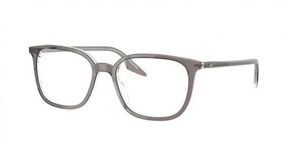 Ray-Ban Optical RX5406F Eyeglasses, 8111 GREY ON TRANSPARENT (GREY)