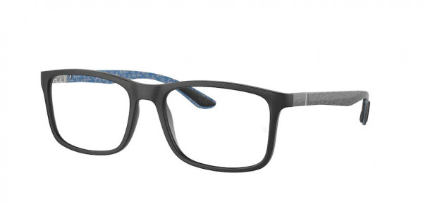 Ray-Ban Optical RX8908 Eyeglasses, 5196 MATTE BLACK (BLACK)