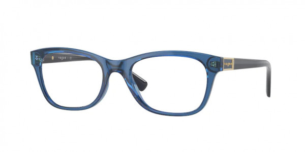 Vogue VO5424B Eyeglasses, 2988 TRANSPARENT LIGHT BLUE (BLUE)