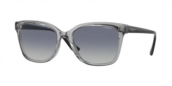 Vogue VO5426S Sunglasses, 27264L TRANSPARENT GREY GREY GRADIENT (GREY)