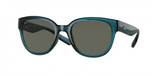 Costa Del Mar 6S9051 SALINA Sunglasses, 905107 SALINA TEAL GRAY 580G (BLUE)