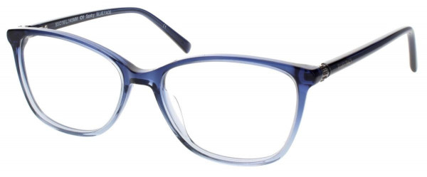 Ellen Tracy SANTRY Eyeglasses, Blue Fade