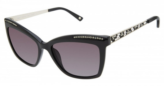 Jimmy Crystal JCS279 Sunglasses, BLACK