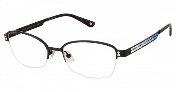 Jimmy Crystal SPETSES Eyeglasses, BLACK