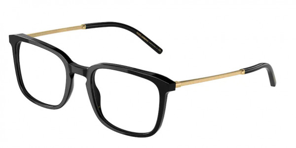 Dolce & Gabbana DG3349 Eyeglasses, 501 BLACK