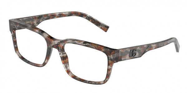 Dolce & Gabbana DG3352F Eyeglasses, 3356 GREY HAVANA (GREY)