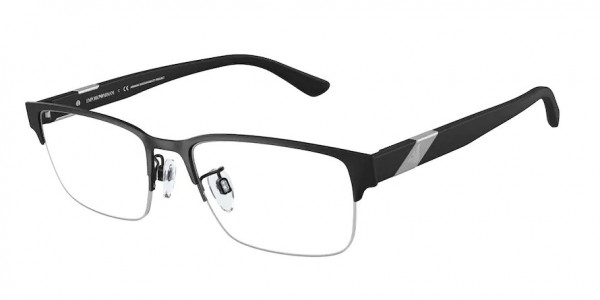 Emporio Armani EA1129 Eyeglasses, 3001 MATTE BLACK (BLACK)